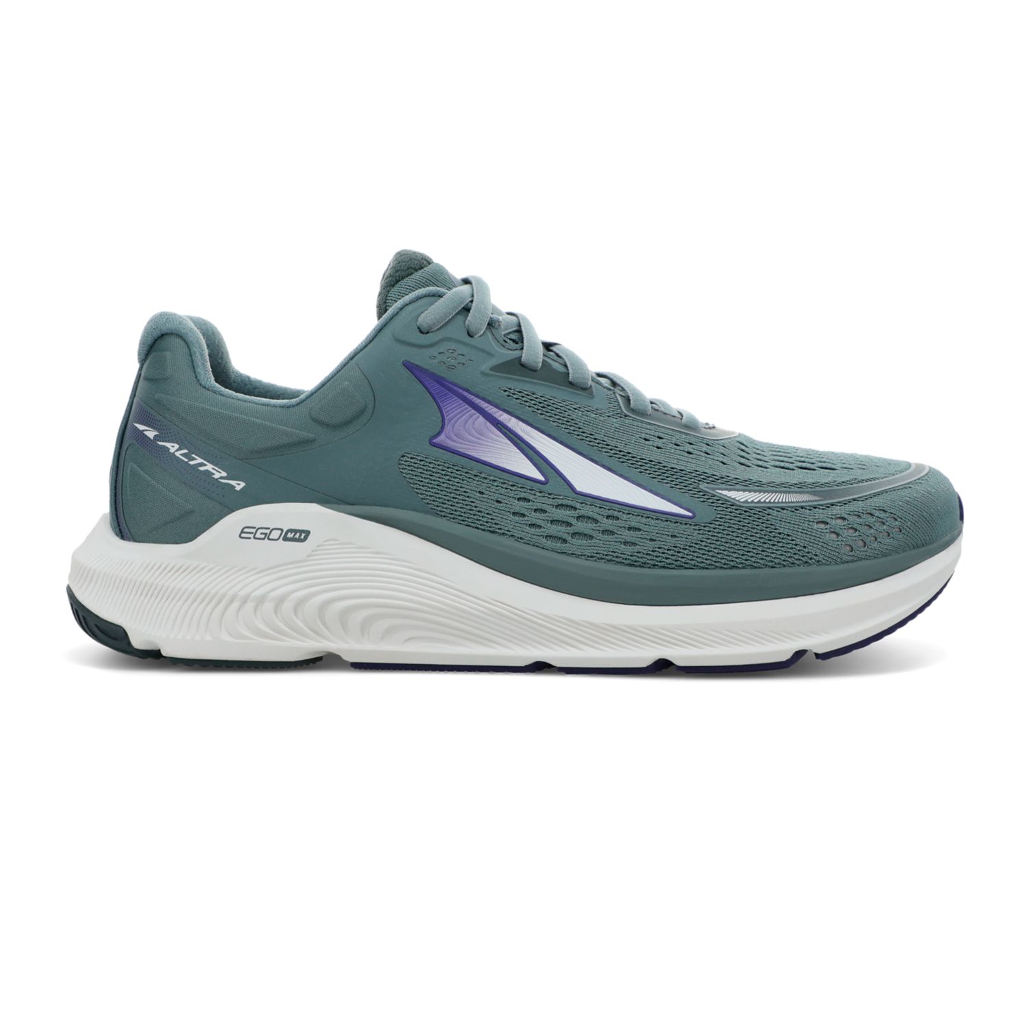 Altra Womens Paradigm 6 Road Running Shoes Green/Purple | LFYJ-42819